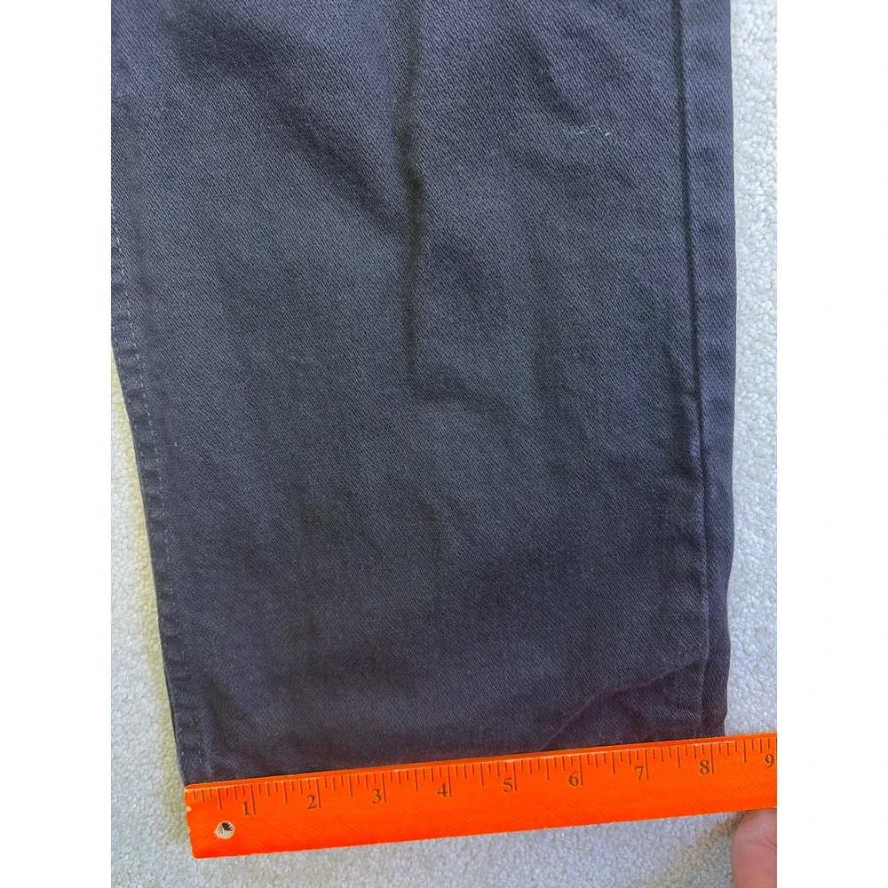 Wrangler Denim Jeans Mens 36x32 Black Straight Leg 100% Cotton Western 10933SEWK